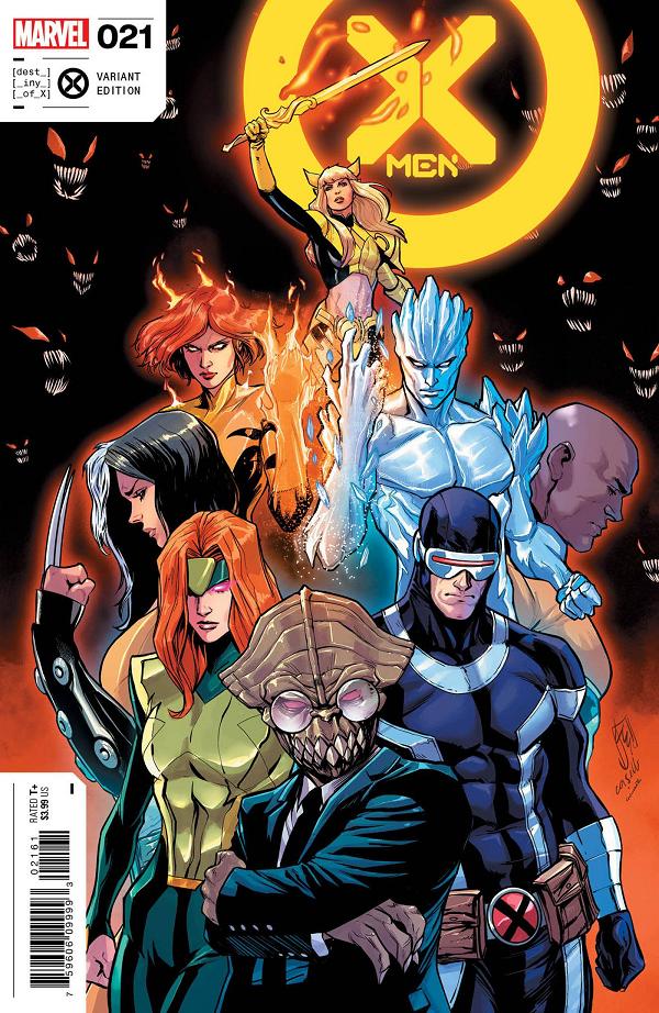 X-Men #21 variant cover by Stefano Caselli