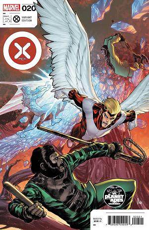 X-Men #20 BALDEON PLANET OF THE APES cover