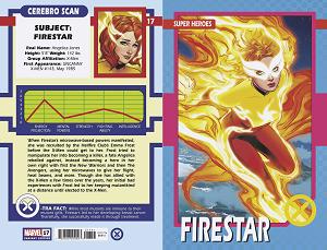 X-Men #17 DAUTERMAN TRADING CARD cover