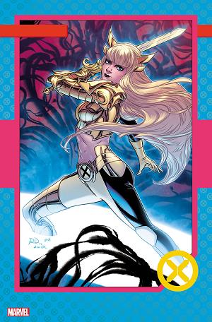 X-Men #14 DAUTERMAN TRADING CARD cover