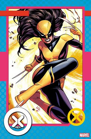 X-Men #8 DAUTERMAN TRADING CARD cover
