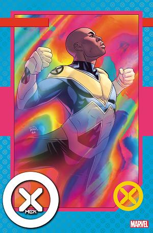 X-Men #7 DAUTERMAN NEW LINEUP TRADING CARD cover