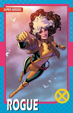 X-Men #2 NEW LINE-UP TRADING CARD cover