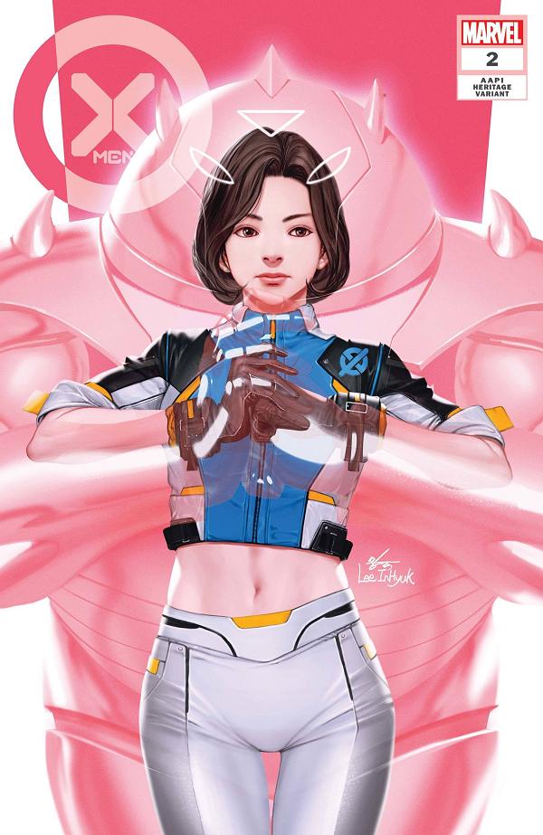 X-Men #2 variant cover by Inhyuk Lee