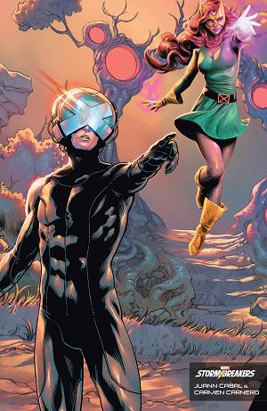 X-Men #1 CABAL CARNERO STORMBREAKERS cover