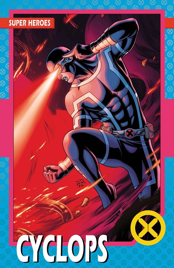 X-Men #1 DAUTERMAN NEW LINE UP TRADING CARD cover