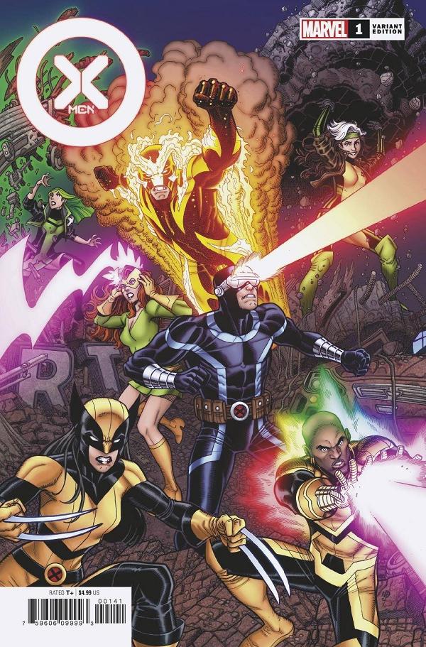 X-Men #1 variant cover by Nick Bradshaw