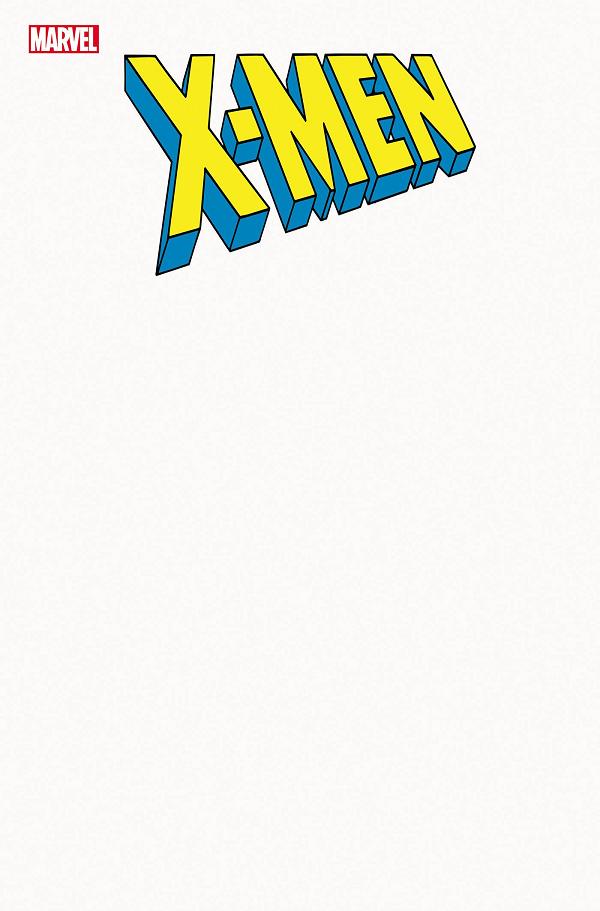 X-Men #1 BLANK COVER cover