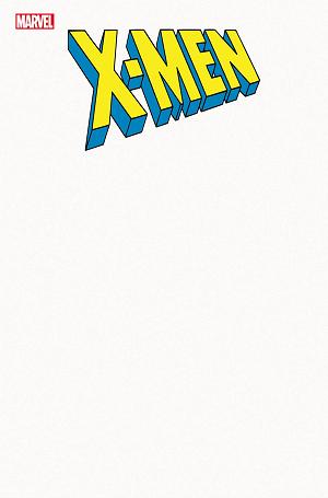 X-Men #1 BLANK COVER cover