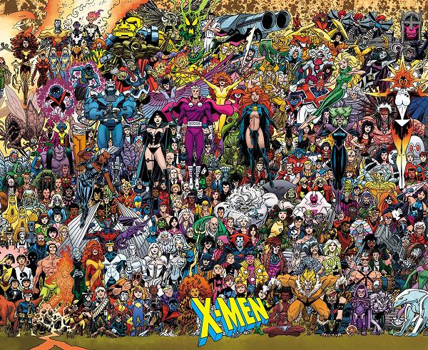 X-Men #1 SCOTT KOBLISH WRAPAROUND CONNECT cover