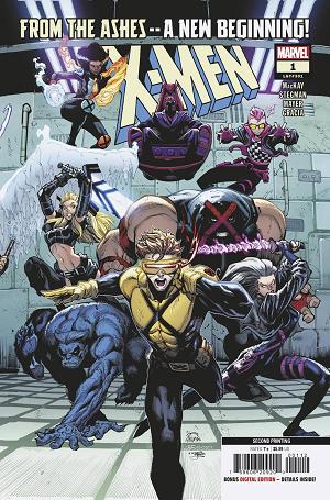 X-Men #1 2ND PTG RYAN STEGMAN cover