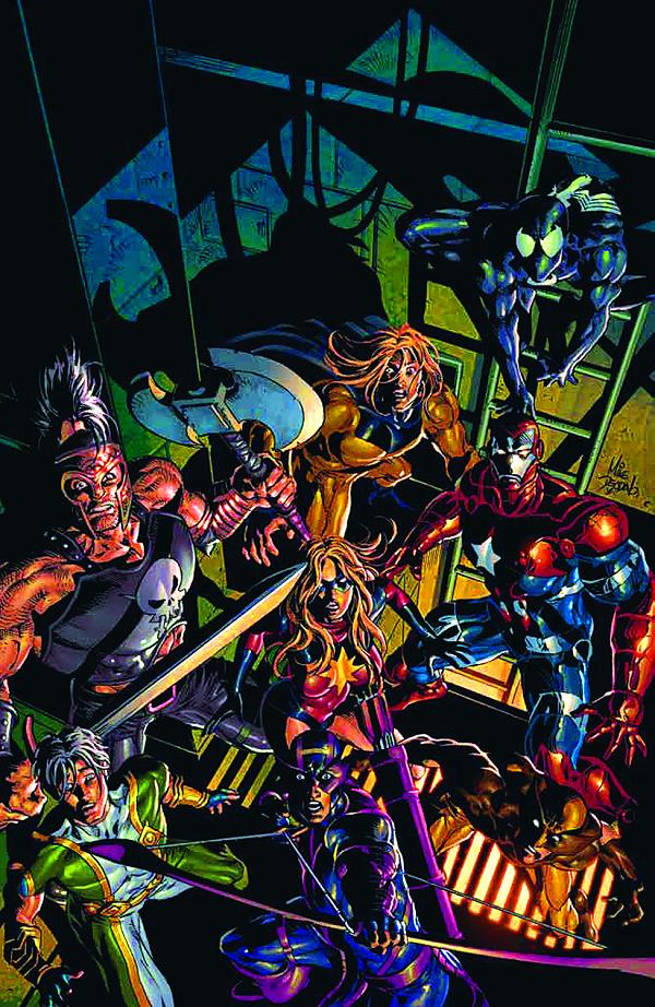 Dark Avengers #10 cover by Mike Deodato