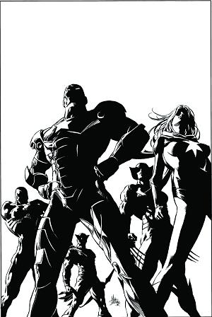 Dark Avengers #1 3RD PTG DEODATO SKETCH cover