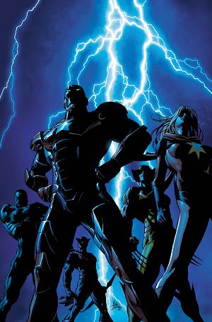Dark Avengers #1 2ND PTG cover