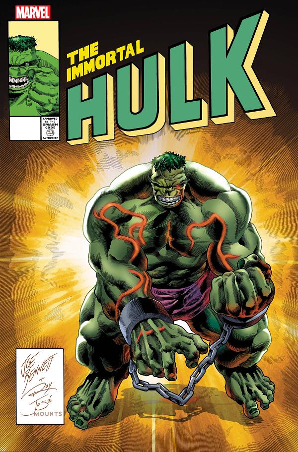 Immortal Hulk #50 BENNETT HOMAGE cover