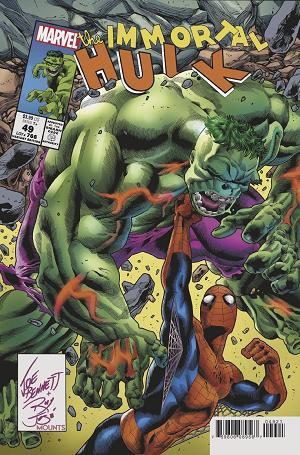 Immortal Hulk #49 BENNETT HOMAGE cover