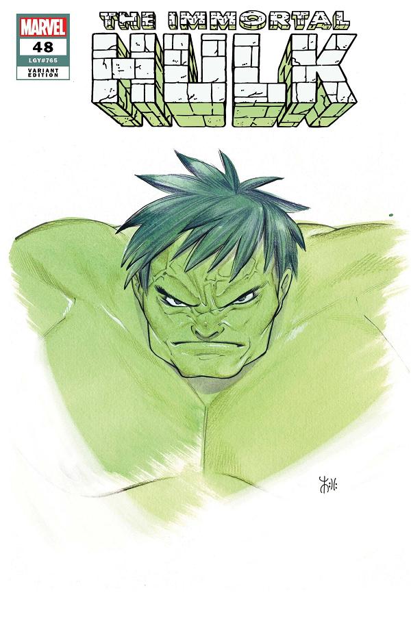 Immortal Hulk #48 MOMOKO MARVEL ANIME cover