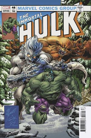 Immortal Hulk #48 BENNETT HOMAGE cover