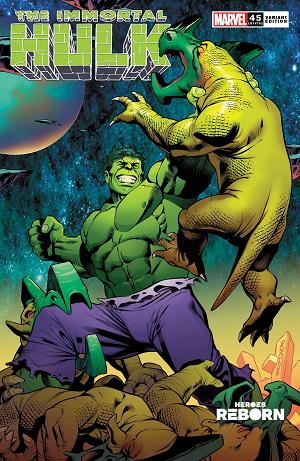 Immortal Hulk #45 PACHECO REBORN cover