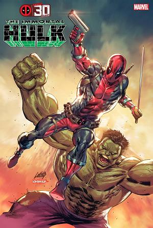 Immortal Hulk #45 LIEFELD DEADPOOL 30TH cover