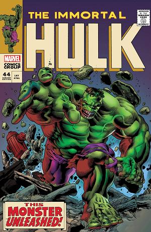 Immortal Hulk #44 BENNETT HOMAGE cover