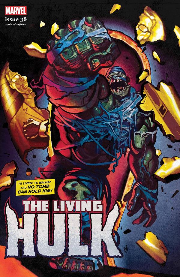 Immortal Hulk #38 DEL MUNDO LIVING HULK HORROR cover
