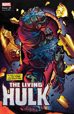 Immortal Hulk #38 DEL MUNDO LIVING HULK HORROR cover