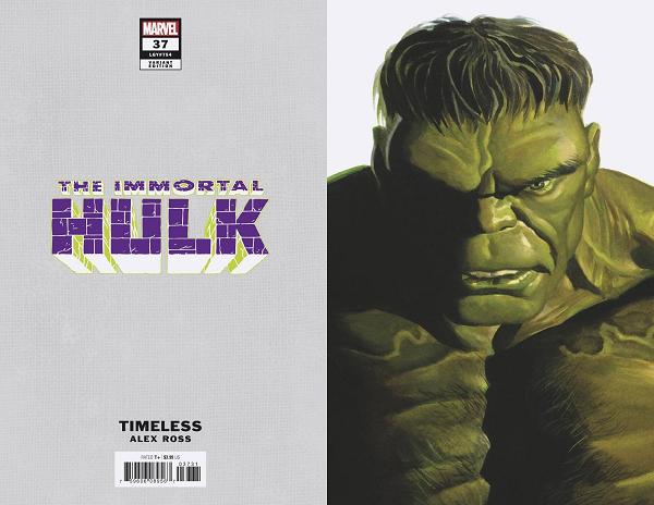 Immortal Hulk #37 ALEX ROSS HULK TIMELESS cover