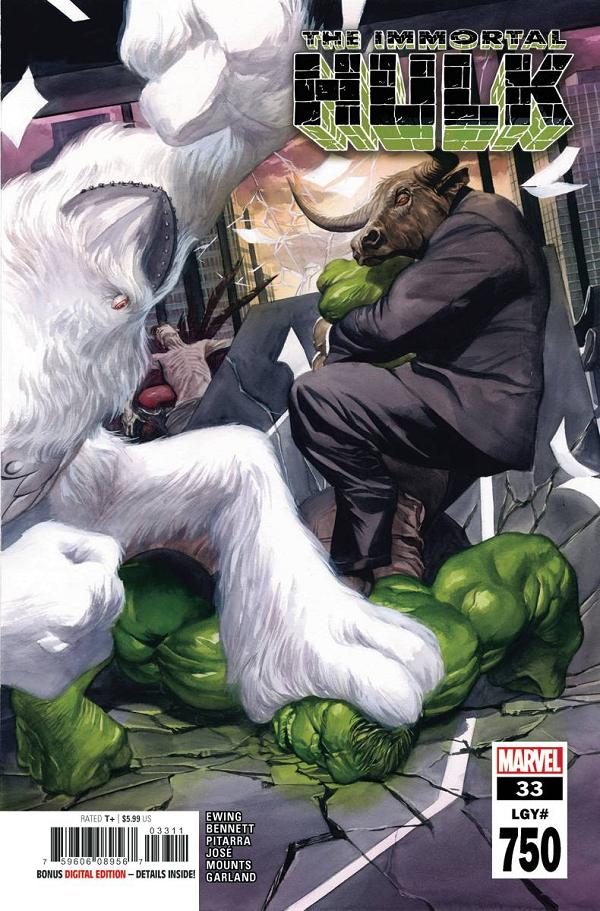 Immortal Hulk #33  cover