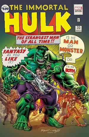 Immortal Hulk #33 BENNETT cover