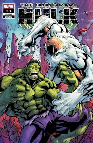 Immortal Hulk #33 LUBERA cover