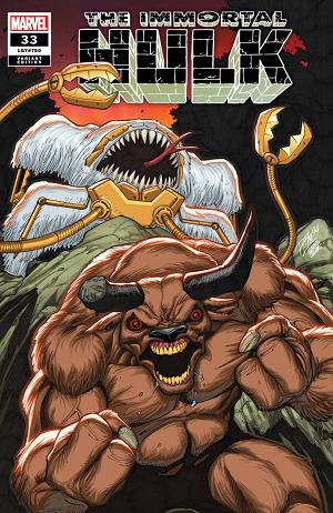 Immortal Hulk #33 RON LIM cover