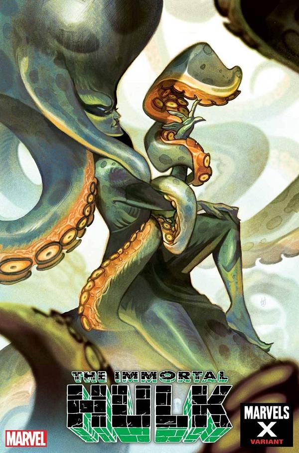Immortal Hulk #30 DEL MUNDO MARVELS X cover