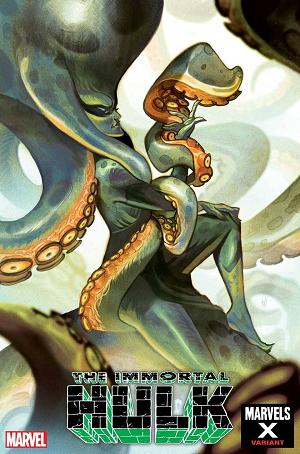 Immortal Hulk #30 DEL MUNDO MARVELS X cover