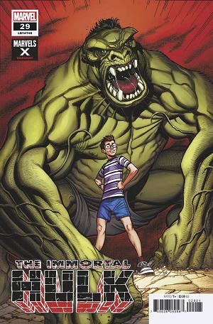 Immortal Hulk #29 BRADSHAW MARVELS X cover
