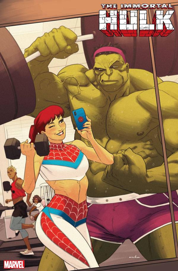 Immortal Hulk #25 ANKA MARY JANE cover