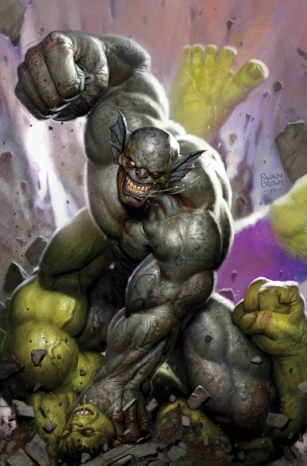 Immortal Hulk #22 BROWN BOBG cover