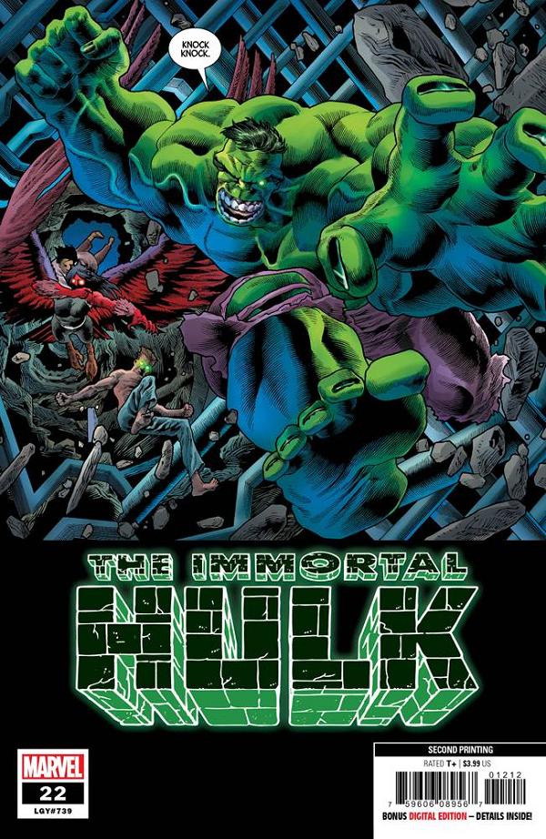 Immortal Hulk #22 2ND PTG BENNETT cover