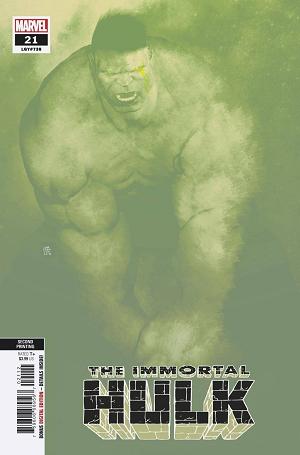 Immortal Hulk #21 2ND PTG SORRENTINO cover