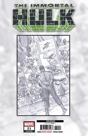 Immortal Hulk #21 3RD PTG cover