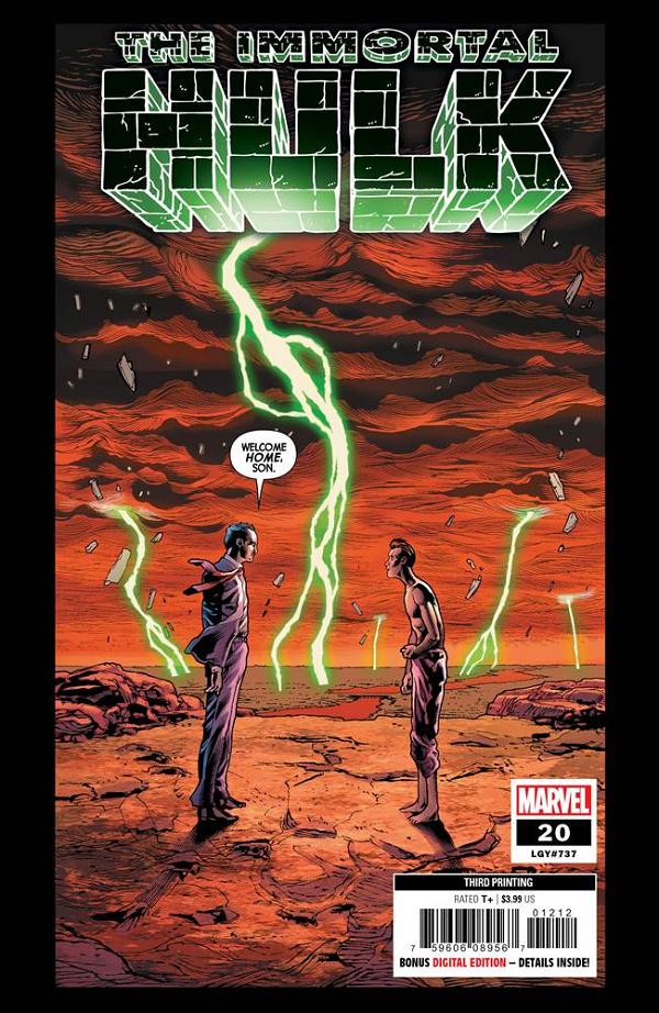 Immortal Hulk #20 3RD PTG BENNETT cover