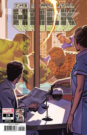 Immortal Hulk #19 SMALLWOOD MARVELS 25TH TRIBUTE cover