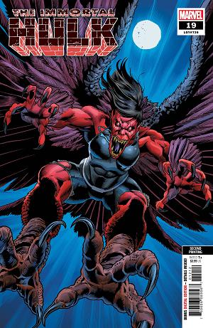 Immortal Hulk #19 2ND PTG BENNETT cover