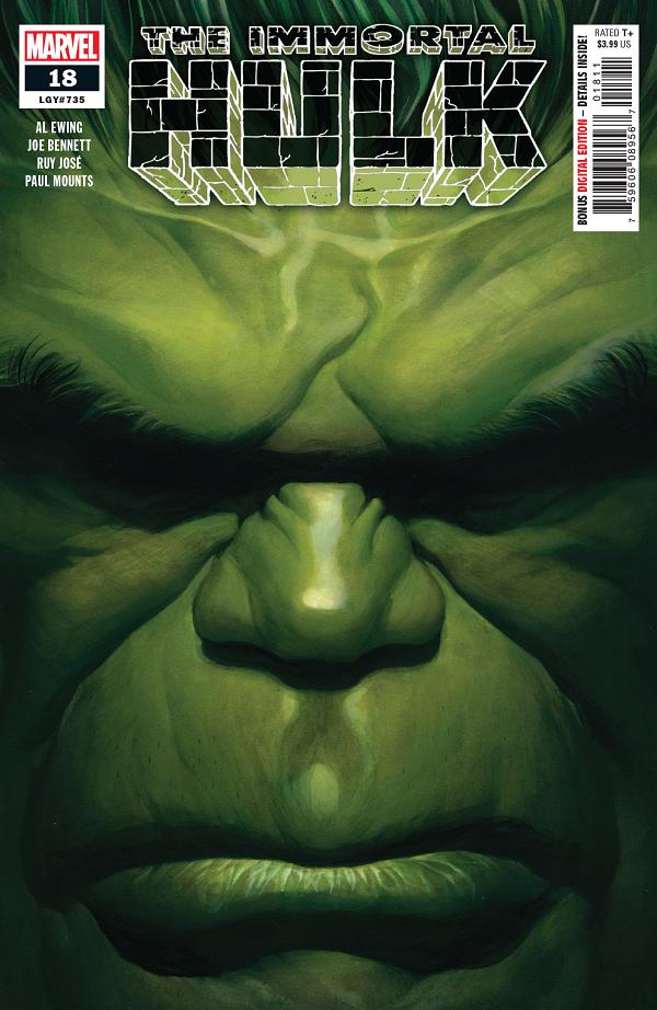 Immortal Hulk #18  cover