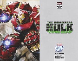Immortal Hulk #18 JONGJU KIM MARVEL BATTLE LINES cover