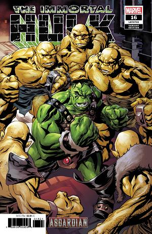 Immortal Hulk #16 MCKONE ASGARDIAN cover