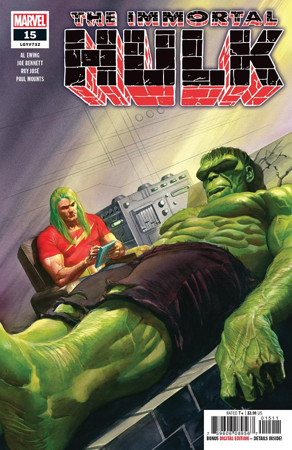 Immortal Hulk #15  cover