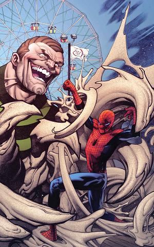 Immortal Hulk #14 STEVENS SPIDER-MAN VILLAINS cover