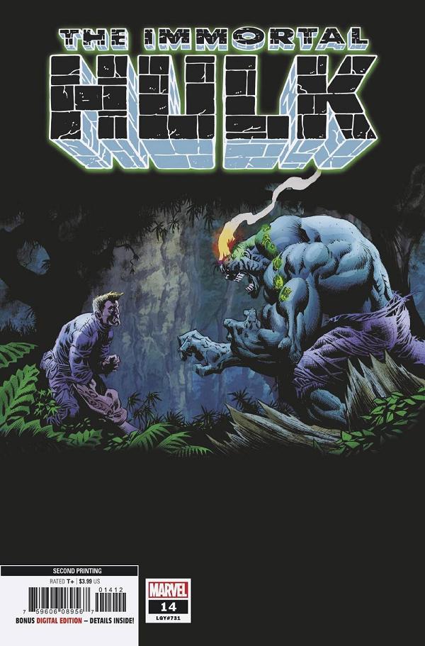 Immortal Hulk #14 2ND PTG HOTZ cover