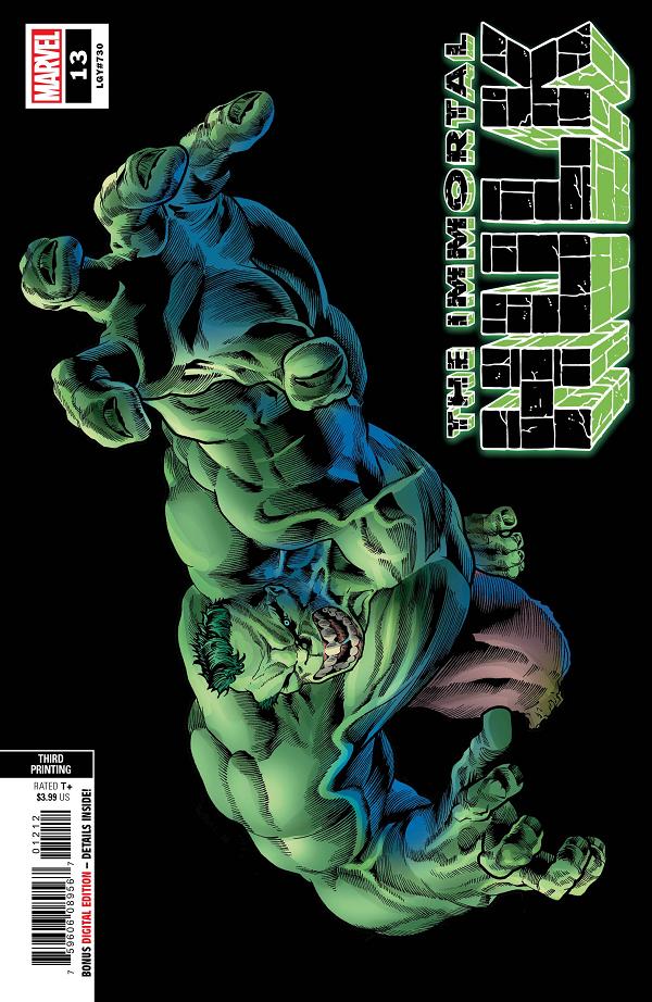 Immortal Hulk #13 3RD PTG BENNETT cover